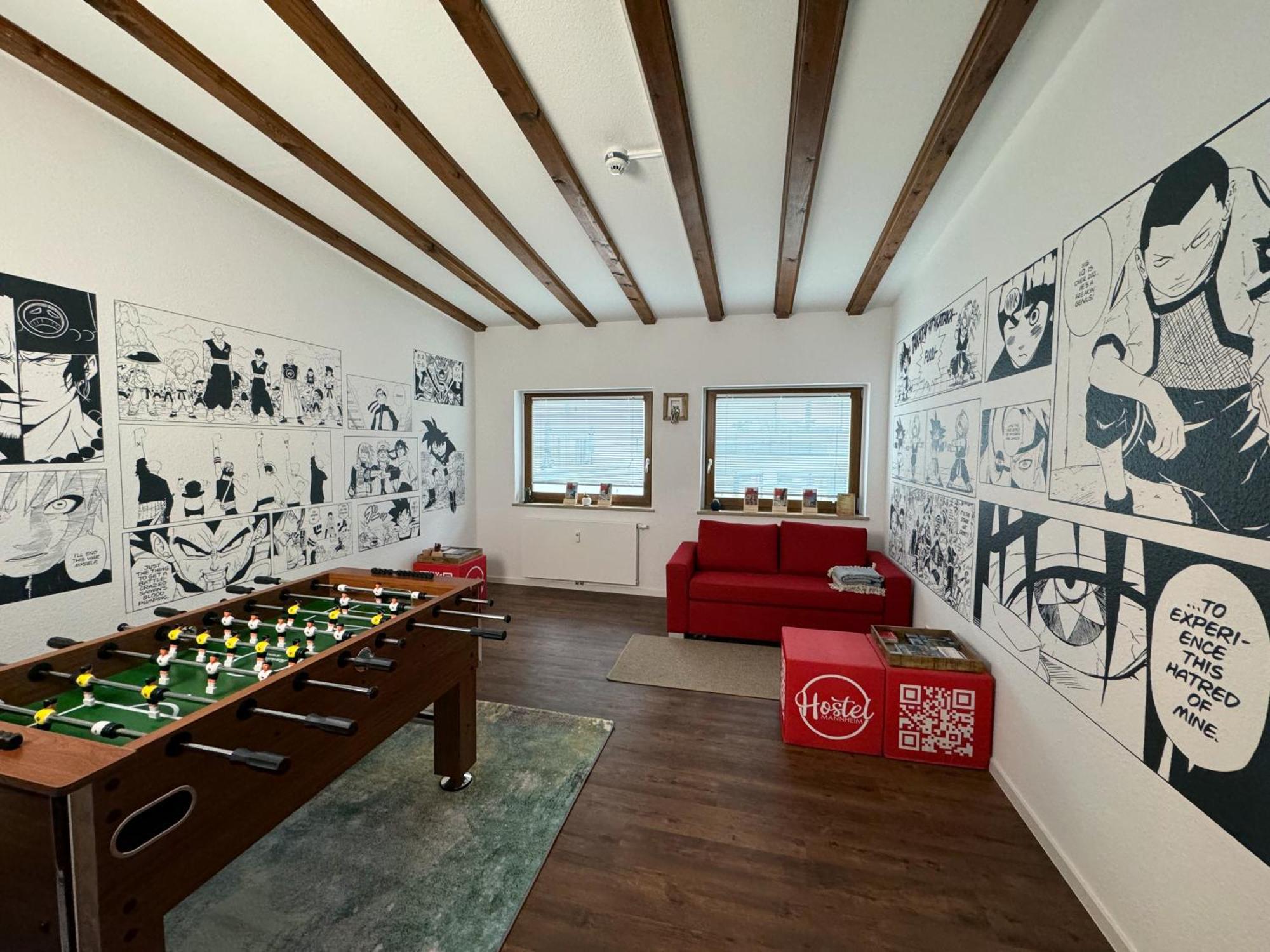Hostel Mannheim MHG Exterior foto The 2019-2020 common room